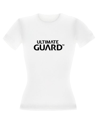 Ultimate Guard Ladies T-skjorte Wordmark White