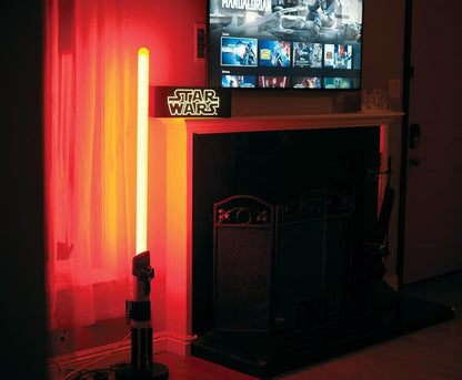 Lampada da terra Star Wars Darth Vader spada laser 152 cm