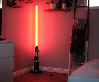 Lampada da terra Star Wars Darth Vader spada laser 152 cm