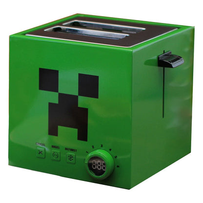 Minecraft Brödrost Grön Creeper Cube