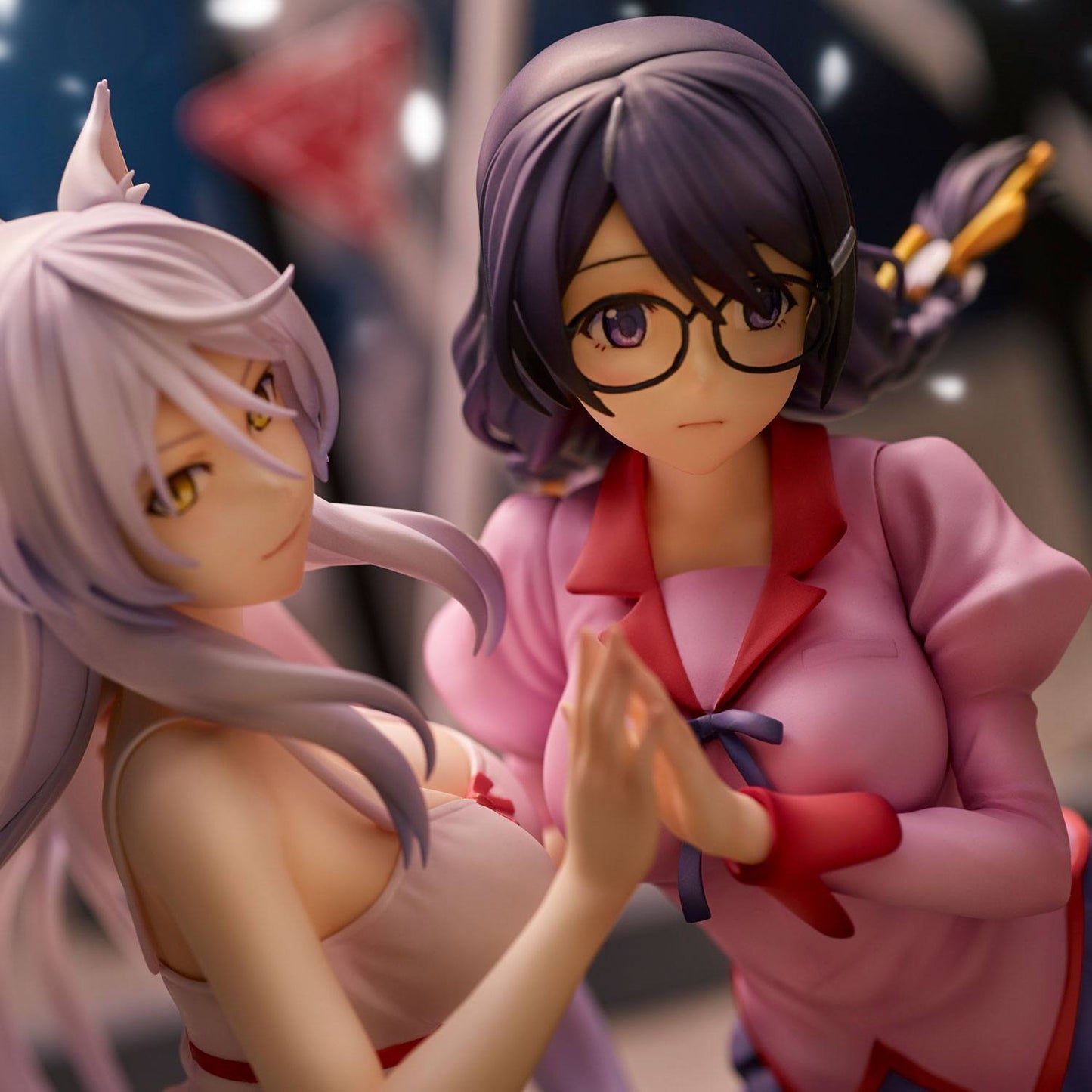 Estatuas de PVC de la serie PVC de Nekomonogatari Monogatari