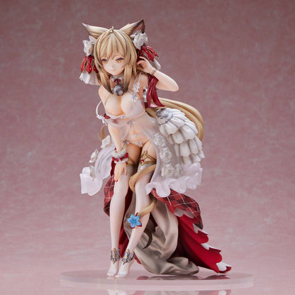 Carattere originale PVC Statua kaeru no ko illustration cat 25 cm