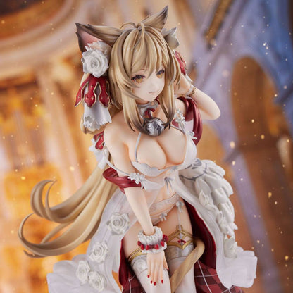 Carattere originale PVC Statua kaeru no ko illustration cat 25 cm