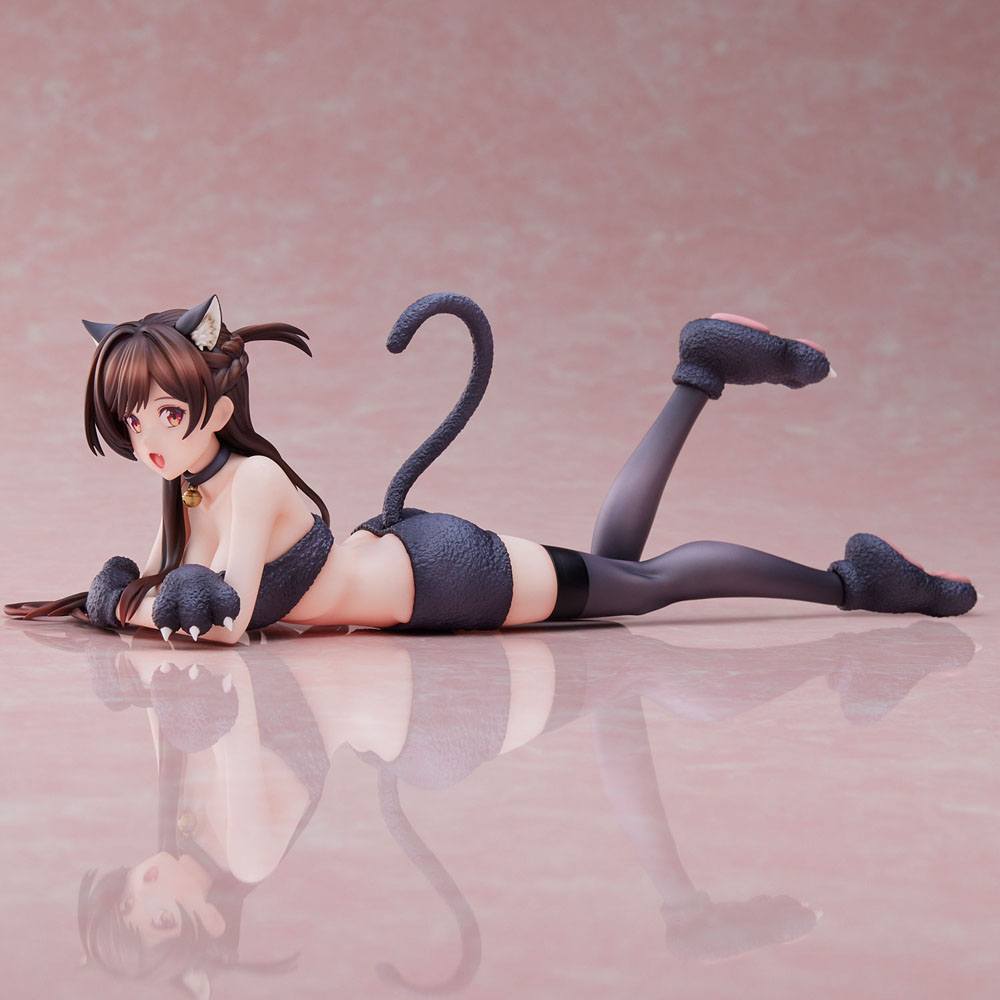 Alquilar una novia de la estatua de PVC 1/7 Chizuru Mizuhara Cat Cosplay ver. 9 cm