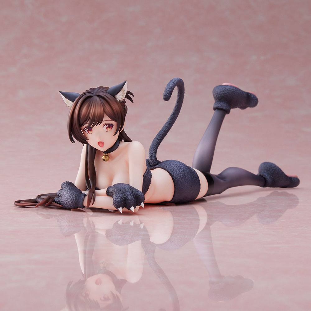 Alquilar una novia de la estatua de PVC 1/7 Chizuru Mizuhara Cat Cosplay ver. 9 cm