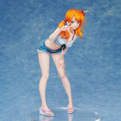 Het café -terras en zijn godinnen standbeeld pvc tsukishima ryusei 21 cm