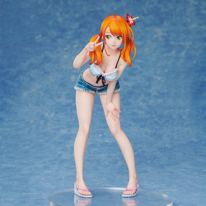 La terraza del café y la estatua de sus diosas PVC Tsukishima Ryusei 21 cm