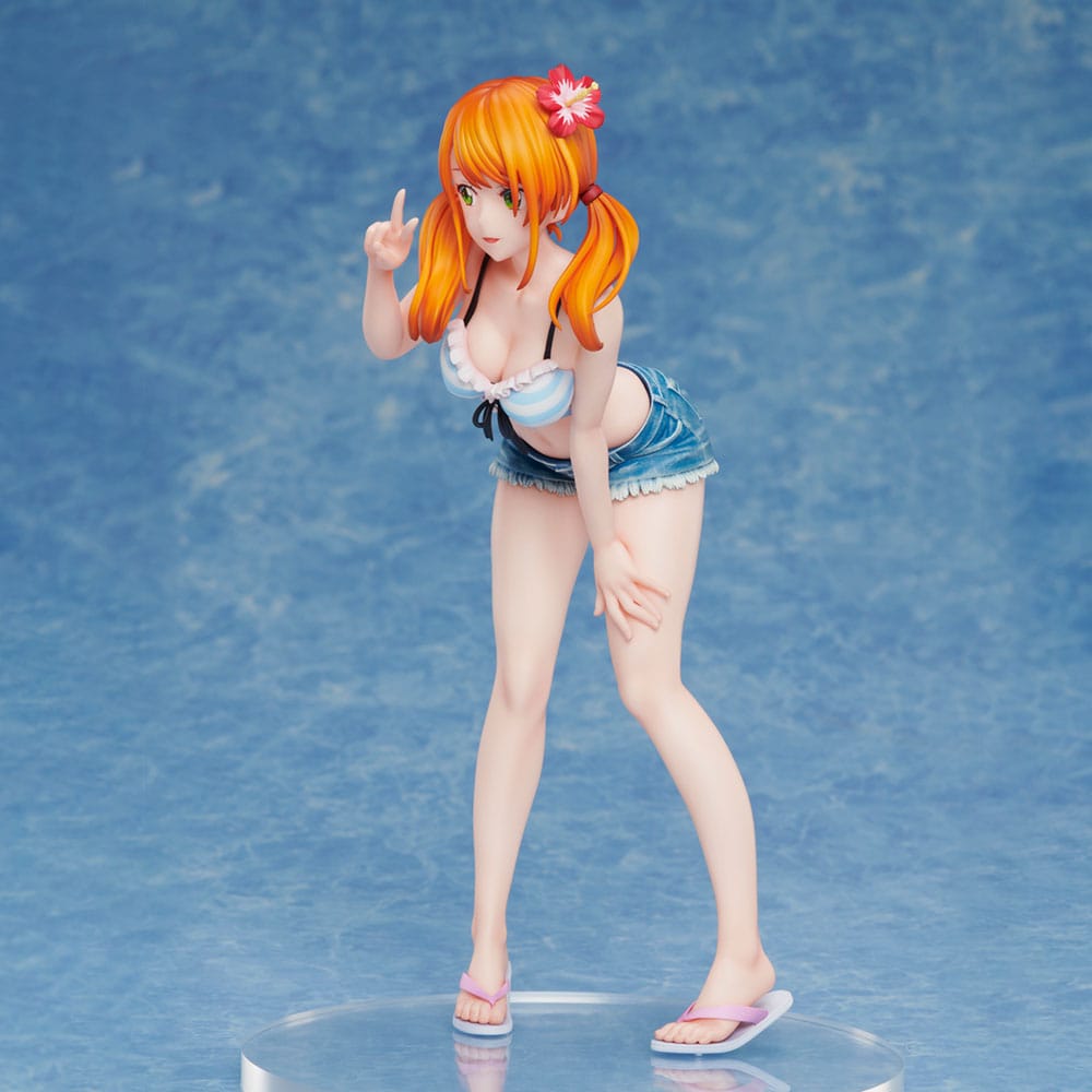 Het café -terras en zijn godinnen standbeeld pvc tsukishima ryusei 21 cm