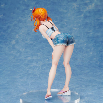 Het café -terras en zijn godinnen standbeeld pvc tsukishima ryusei 21 cm