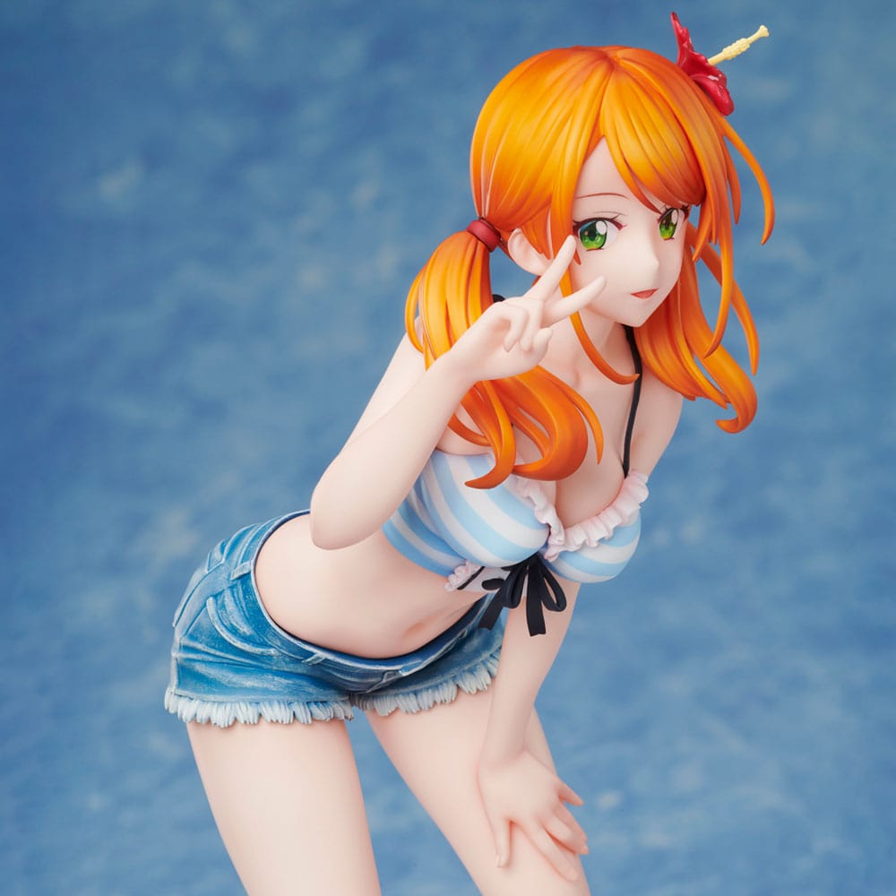 Het café -terras en zijn godinnen standbeeld pvc tsukishima ryusei 21 cm