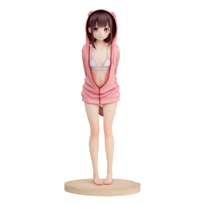 Carattere originale PVC Statue Swimsuit Hoodie Misaki Illustrazione di Jonsun 26 cm