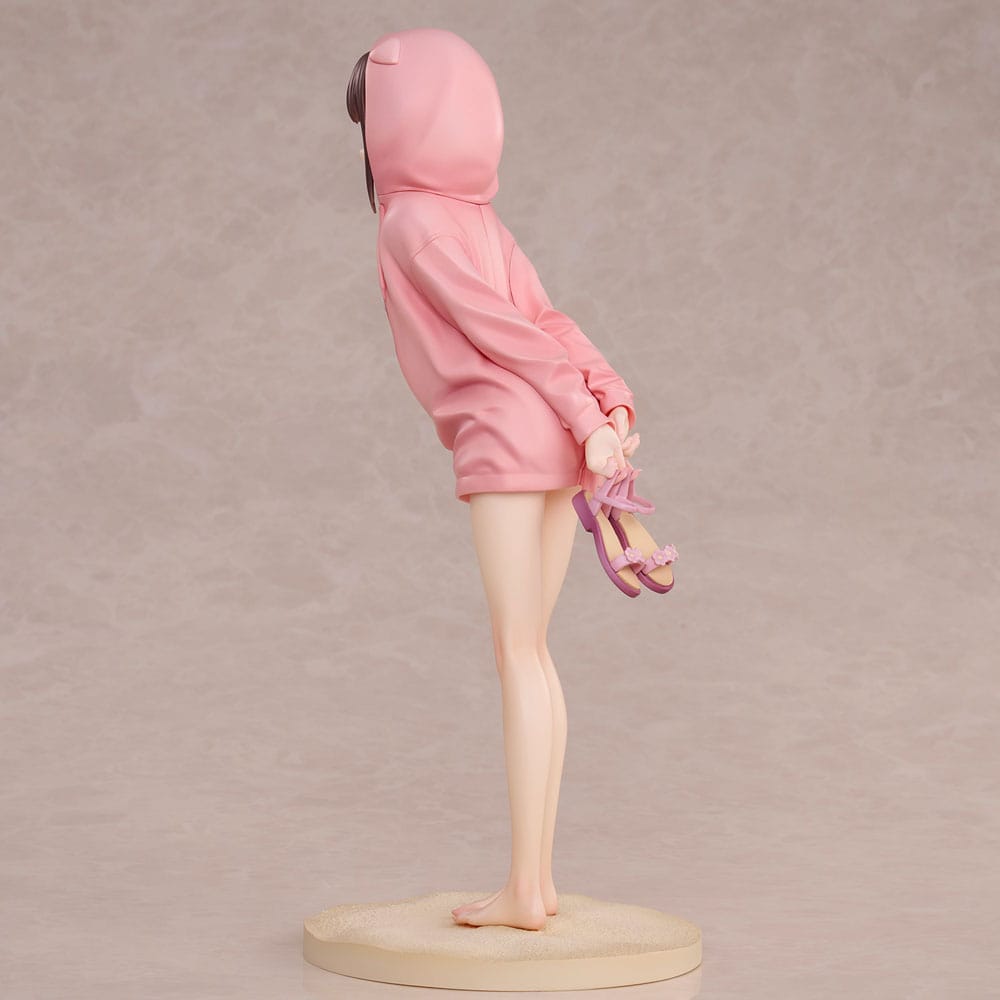 Carattere originale PVC Statue Swimsuit Hoodie Misaki Illustrazione di Jonsun 26 cm