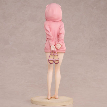 Carattere originale PVC Statue Swimsuit Hoodie Misaki Illustrazione di Jonsun 26 cm