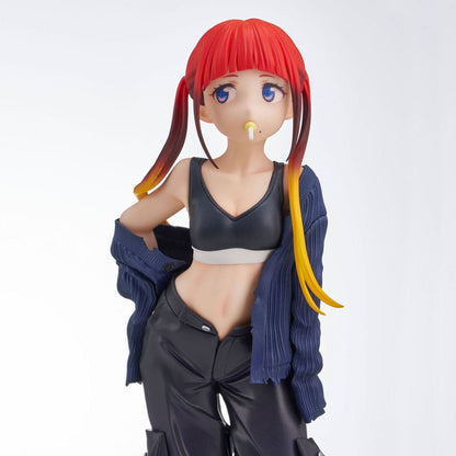 Gridman Universe Zozo Black Collection Statue Pvc Chise Asukagawa 21 cm