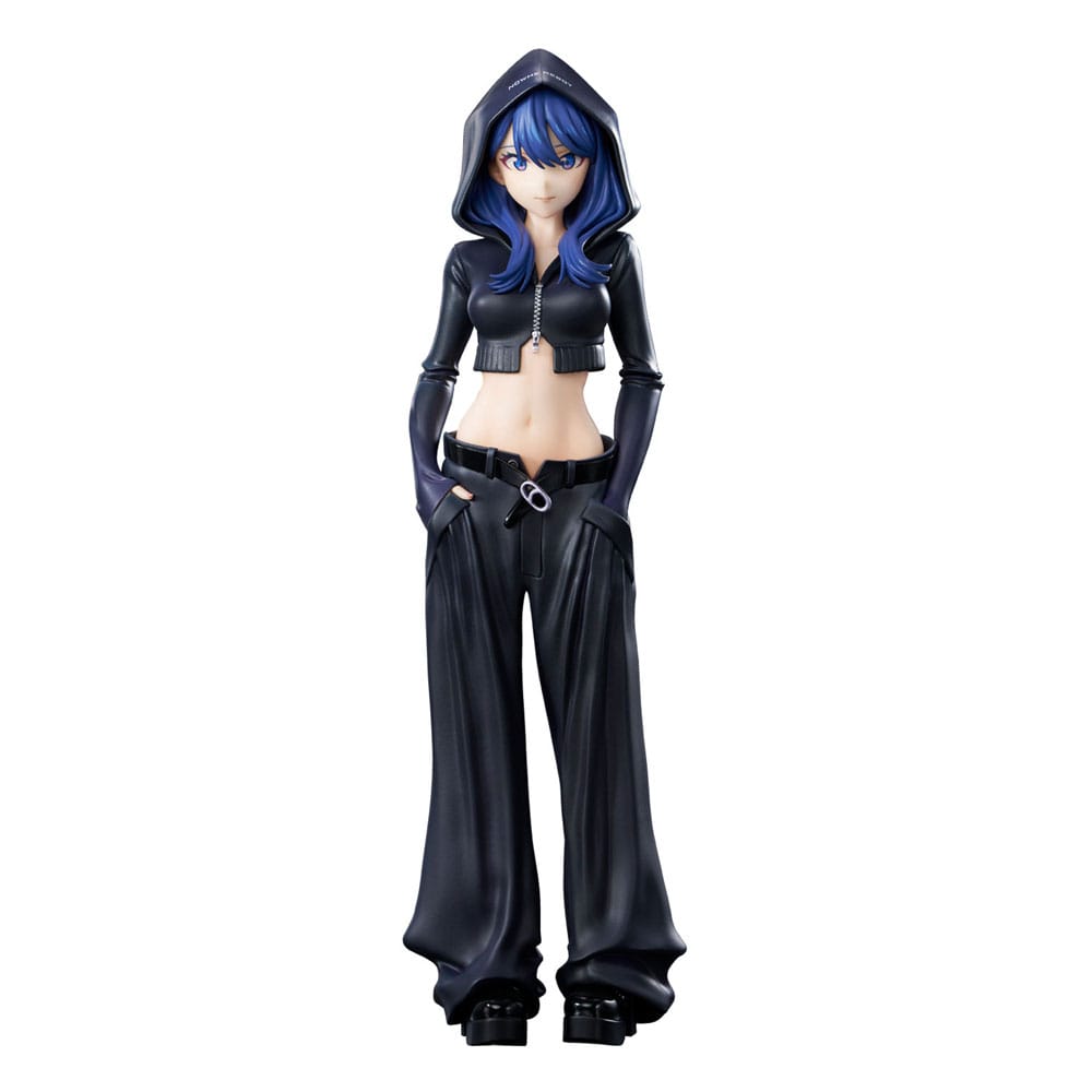 Gridman Universo Zozo Black Collection Statue PVC Rikka Takarada 24 cm