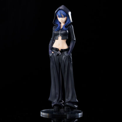 Gridman Universo Zozo Black Collection Statue PVC Rikka Takarada 24 cm