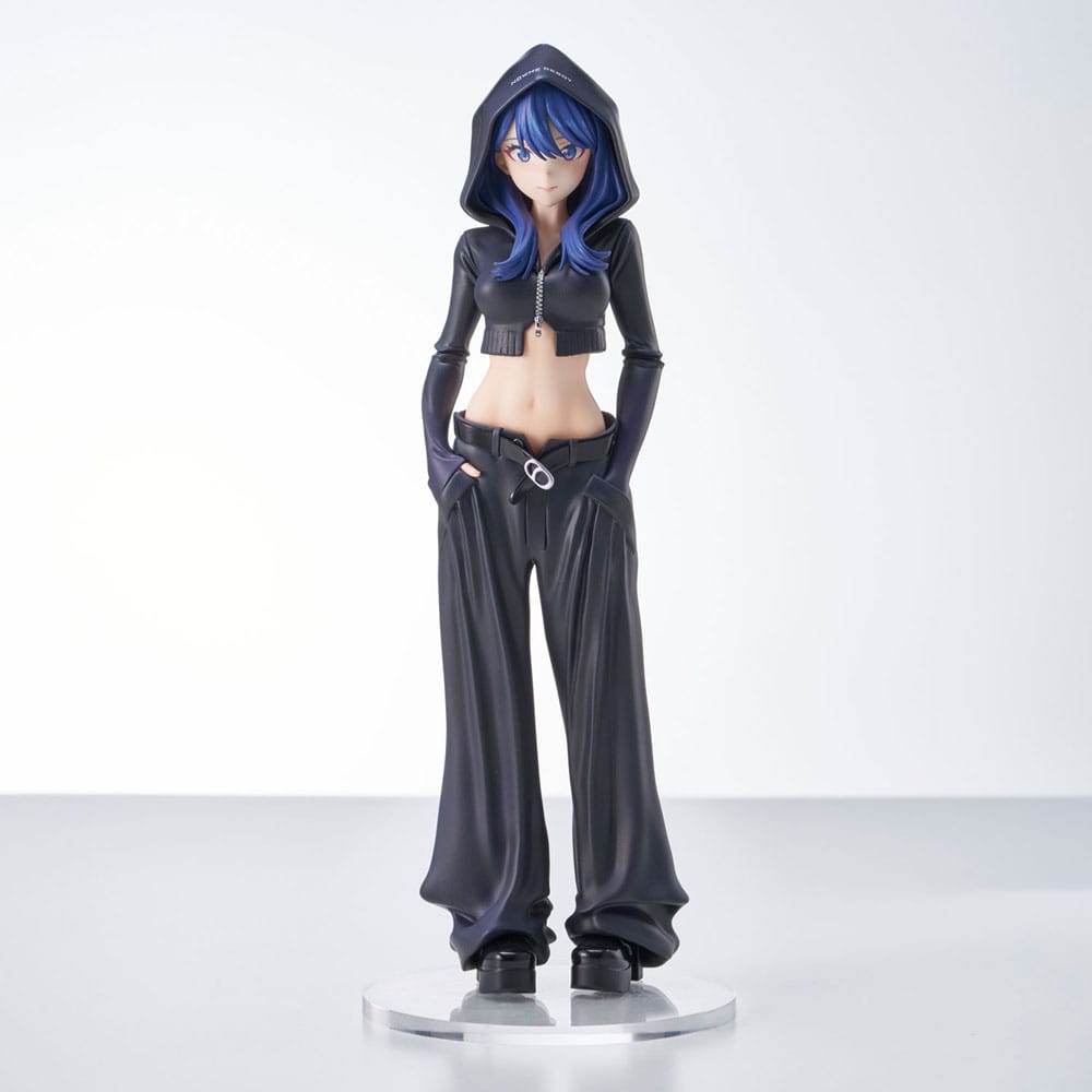 Gridman Universo Zozo Black Collection Statue PVC Rikka Takarada 24 cm