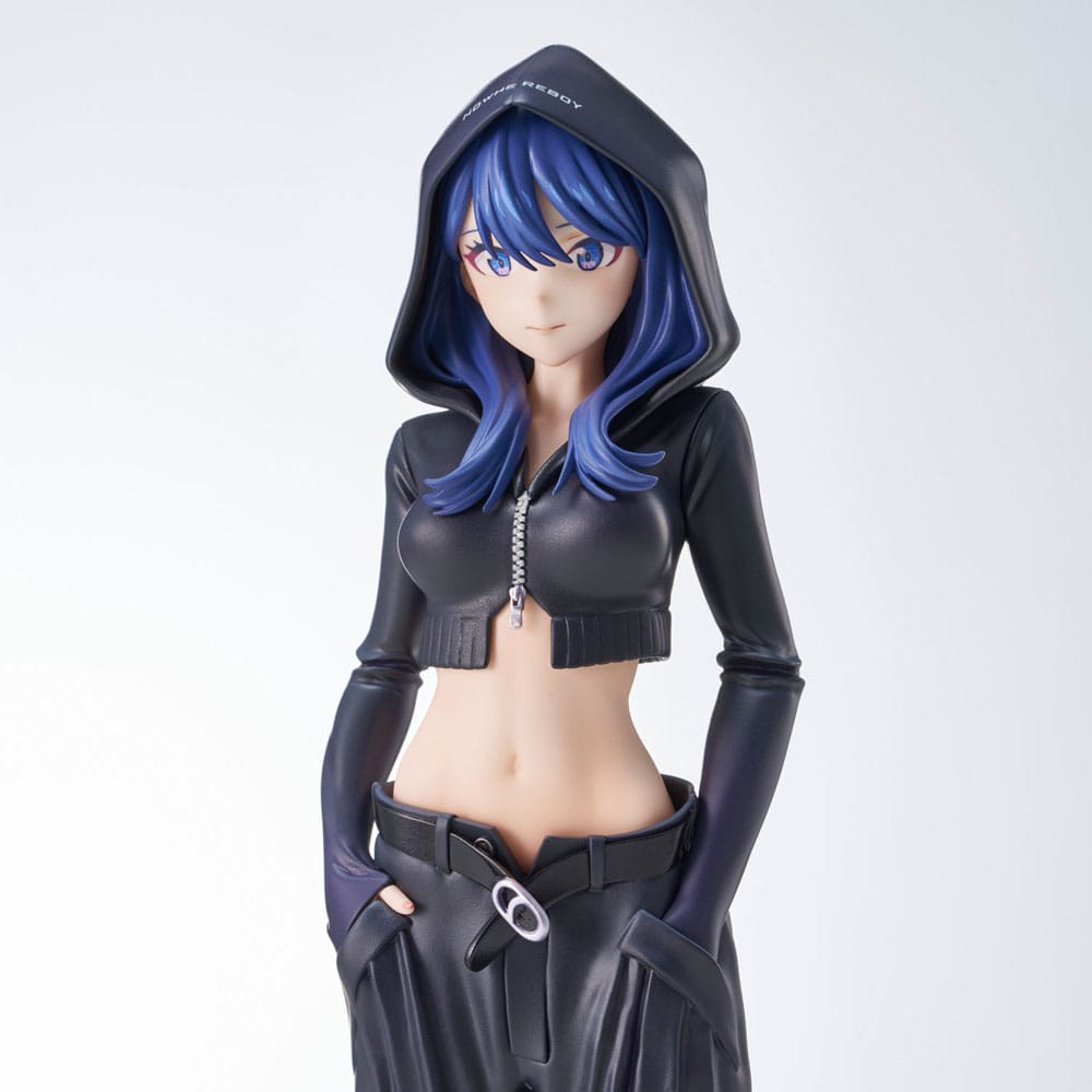 Gridman Universo Zozo Black Collection Statue PVC Rikka Takarada 24 cm