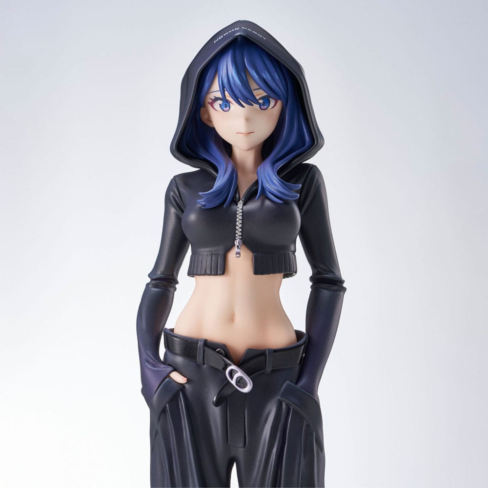 Gridman Universo Zozo Black Collection Statue PVC Rikka Takarada 24 cm