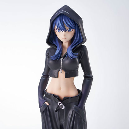 Gridman Universo Zozo Black Collection Statue PVC Rikka Takarada 24 cm