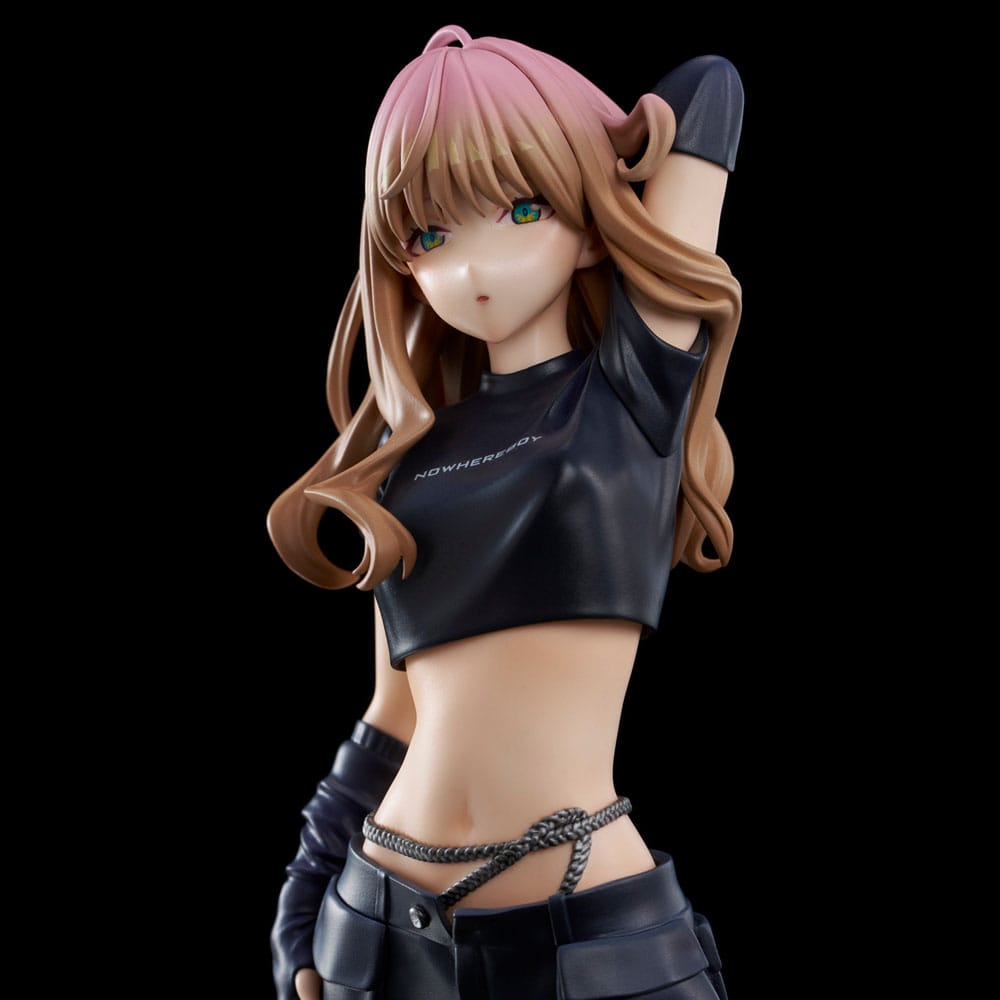Gridman Universe Zozo Siyah Koleksiyon Heykeli PVC Yume Minami 24 Cm