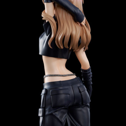 Gridman Universe Zozo Siyah Koleksiyon Heykeli PVC Yume Minami 24 Cm