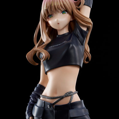 Gridman Universe Zozo Siyah Koleksiyon Heykeli PVC Yume Minami 24 Cm