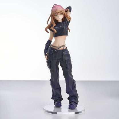 Gridman Universe Zozo Siyah Koleksiyon Heykeli PVC Yume Minami 24 Cm