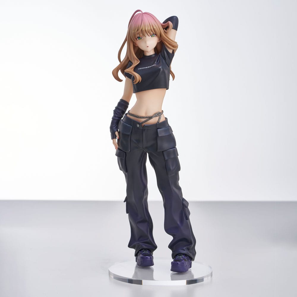 Gridman Universe Zozo Siyah Koleksiyon Heykeli PVC Yume Minami 24 Cm
