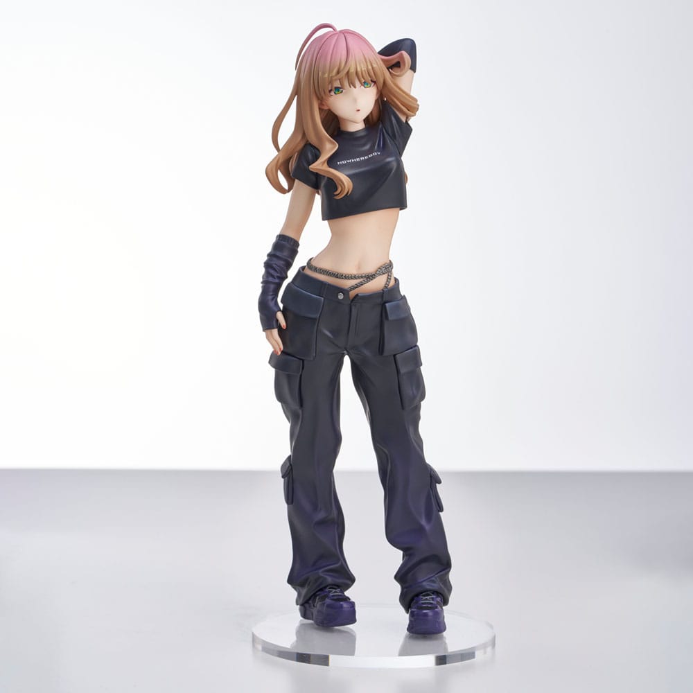 Gridman Universe Zozo Siyah Koleksiyon Heykeli PVC Yume Minami 24 Cm
