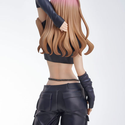 Gridman Universe Zozo Siyah Koleksiyon Heykeli PVC Yume Minami 24 Cm