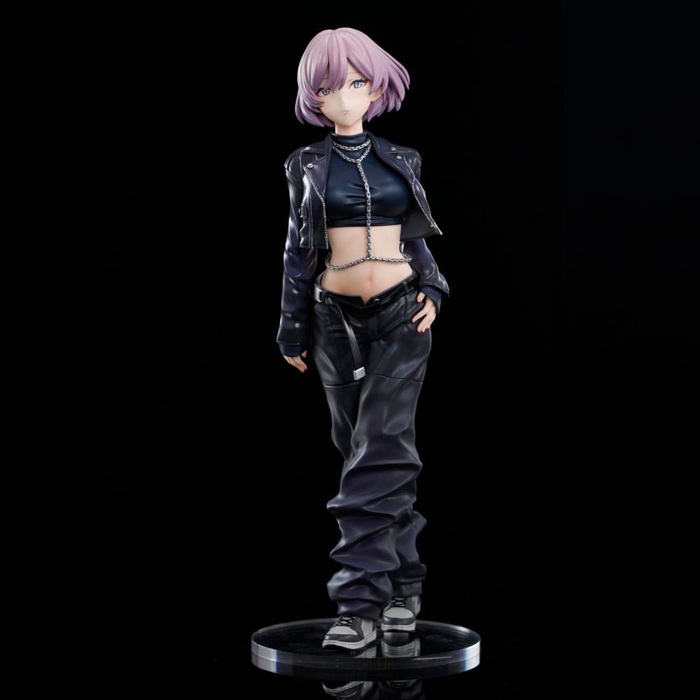 Gridman Universe Zozo Black Collection Statup Pvc Mujina 25 cm