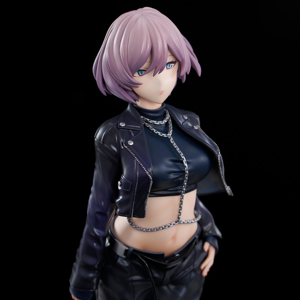 Gridman Universe Zozo Black Collection Statup Pvc Mujina 25 cm