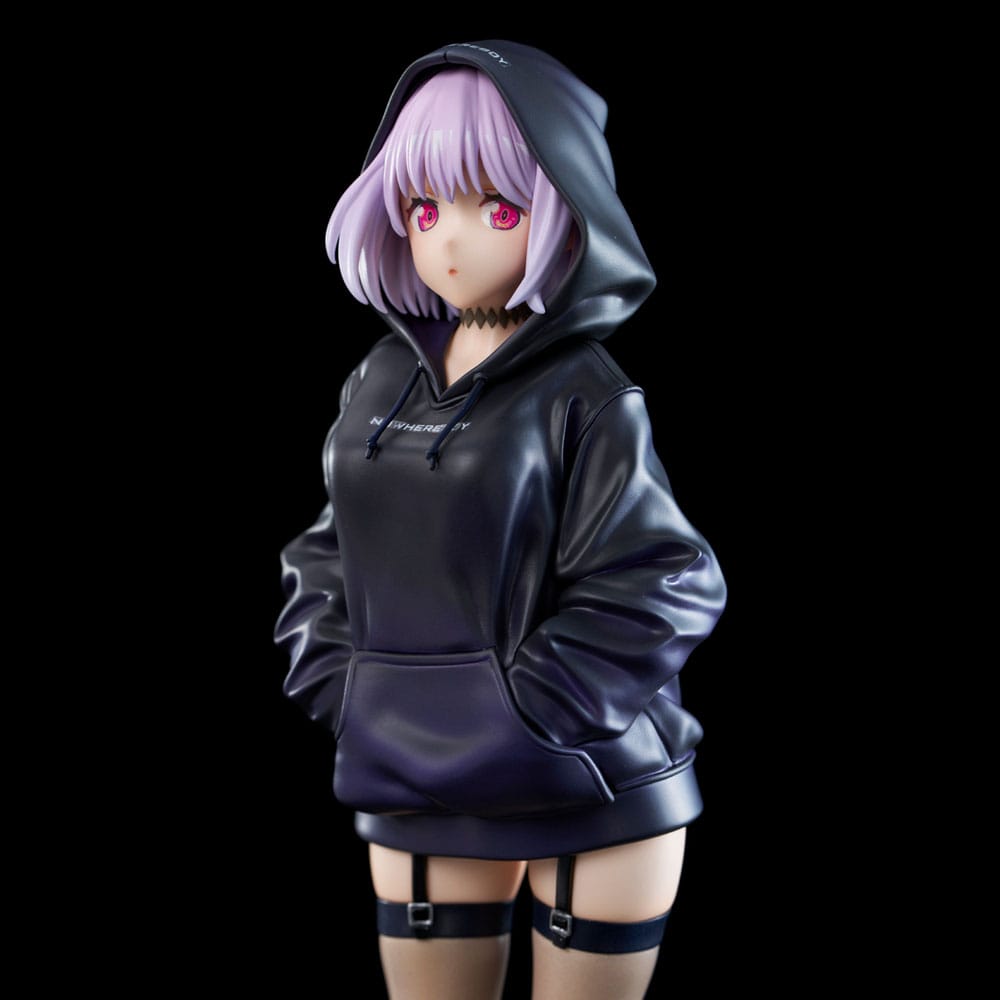 Gridman Universe Zozo Black Collection Statue Pvc Akane Shinjo 23 cm