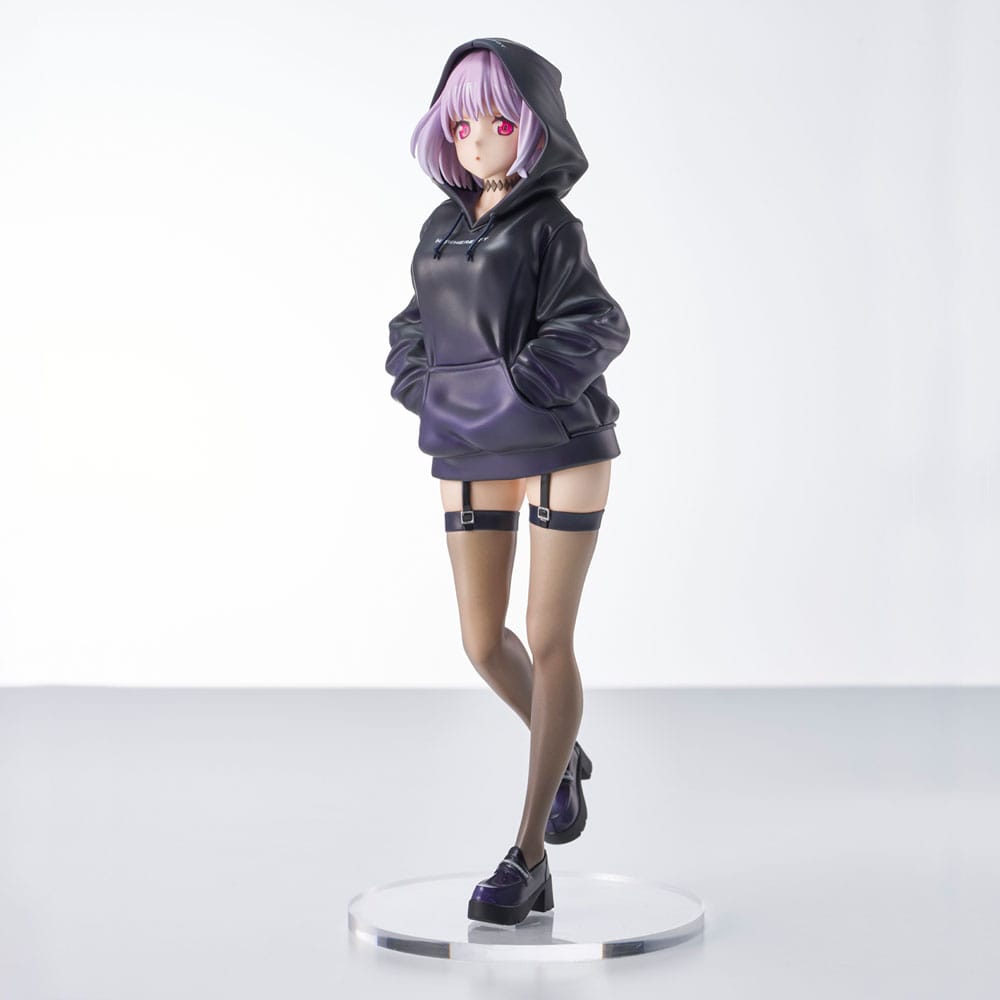 Gridman Universe Zozo Black Collection Statue Pvc Akane Shinjo 23 cm