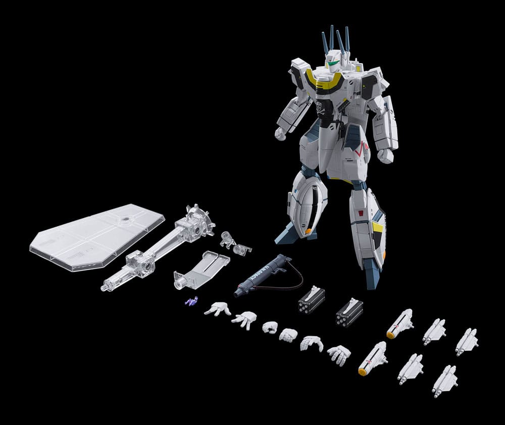 Robotech Veritech Figurine Miniature Veritech VF-1S Transformable 21 cm