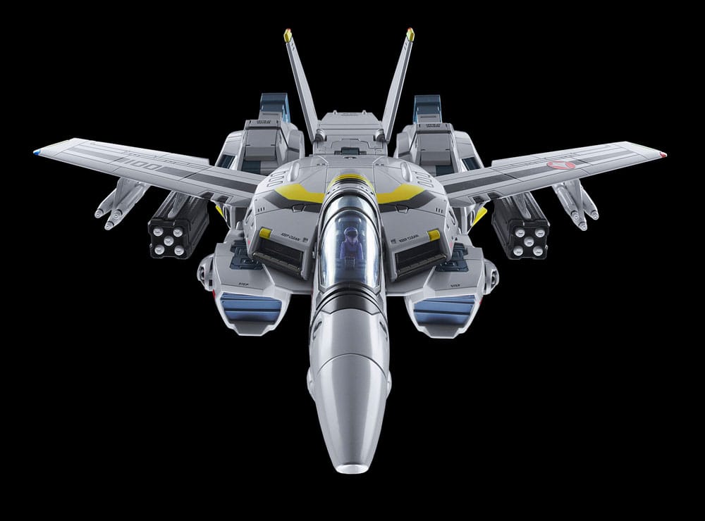 Robotech Veritech Figurine Miniature Veritech VF-1S Transformable 21 cm