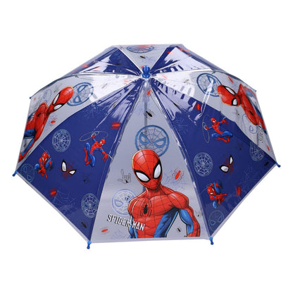 Spider-Man Paraguas Días Lluviosos Azul