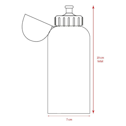 Hello Kitty vattenflaska verkligen uppfriskande 500 ml