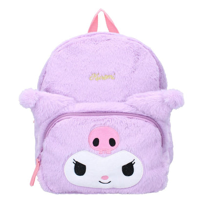 Sanrio Rucksack Kuromil Fluffy Festival Lila 26 cm