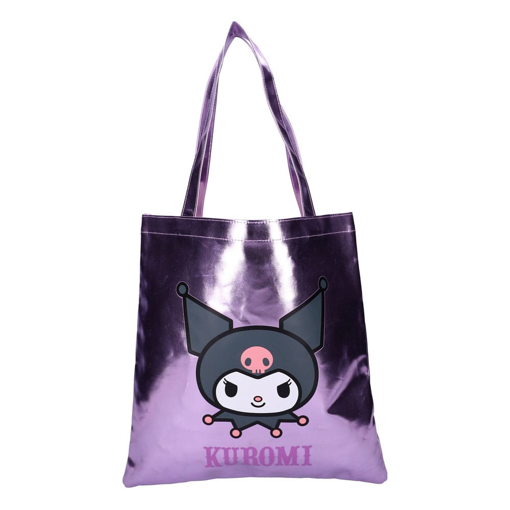 Borsa tote Sanrio Kuromi Metallic Moves