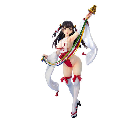 Orijinal Karakter PVC Heykeli Sıkı Na Oshigoto #2 - Tapınak Maiden Akane Kagura 25 cm