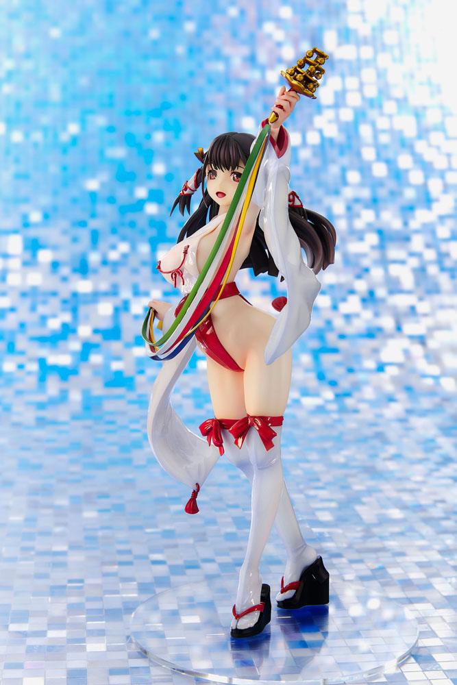 Orijinal Karakter PVC Heykeli Sıkı Na Oshigoto #2 - Tapınak Maiden Akane Kagura 25 cm