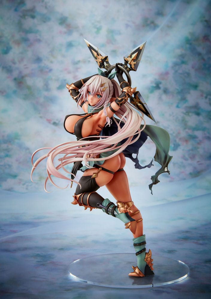 Origineel personage Dark Elf Village -serie PVC -standbeeld 1/6 4e dorpeling Camilla Limited Edition 30 cm