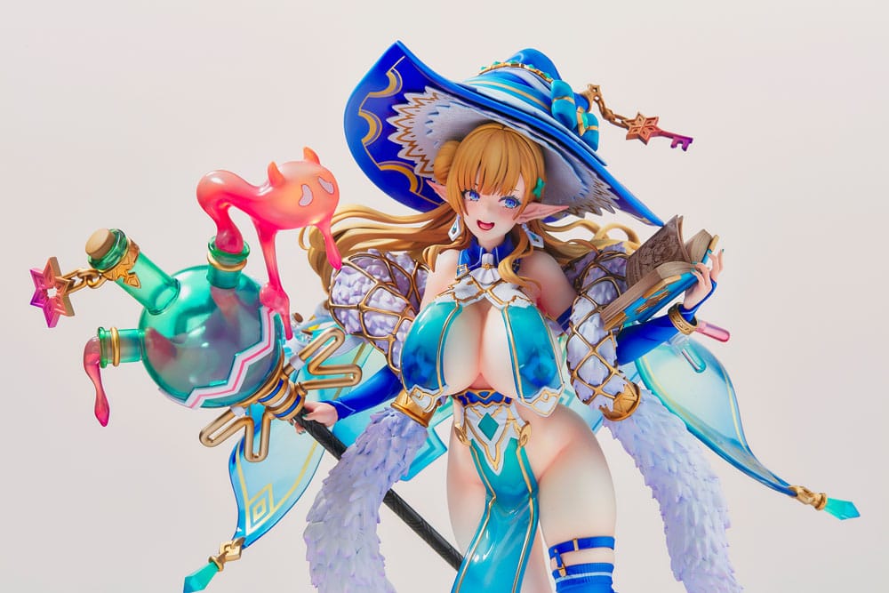 Personaje Original Elf Village Series Estatua de PVC 1/6 15th Villager Milklinde Antena 25 cm