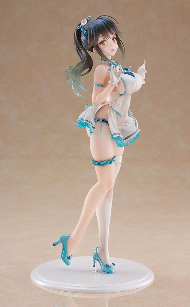 Avian Romance Pink Label 5 Statue PVC 1/6 Queue de Cheval Fille : Qipao 29 cm