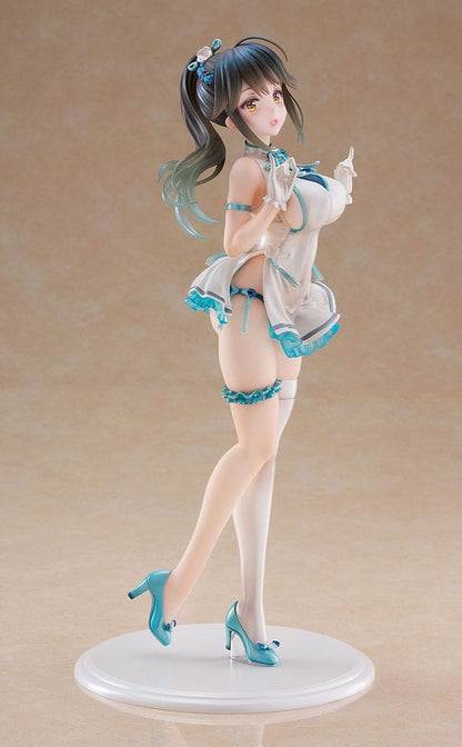 Avian Romance Pink Label 5 Statua in PVC 1/6 Ragazza coda di cavallo: Qipao 29 cm