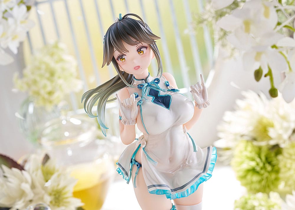 Avian Romance Pink Label 5 Statue PVC 1/6 Queue de Cheval Fille : Qipao 29 cm