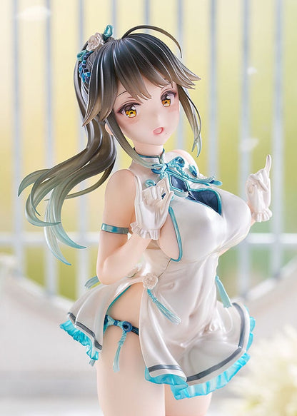 Avian Romance Pink Label 5 Statua in PVC 1/6 Ragazza coda di cavallo: Qipao 29 cm