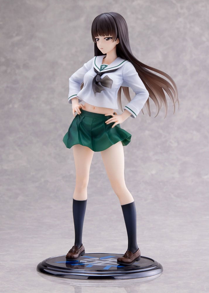 Girls und Panzer Senshadou Daisakusen! PVC Statue 1/7 Shiho Nishizumi Oarai Girls High 25 cm